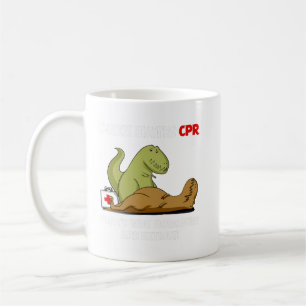 T-REX HATES CPR-TASSE KAFFEETASSE