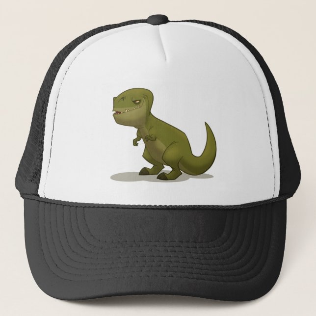 T-Rex Hut Truckerkappe (Vorderseite)