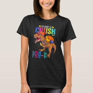 T rex Ich bin bereit, den Vorkindergarten zurück z T-Shirt