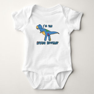 T-Rex Ich bin der kleine Bruder Bekleidung Baby Strampler