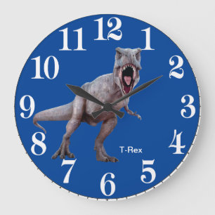 T-Rex image for Acrylic Wall Clock Große Wanduhr