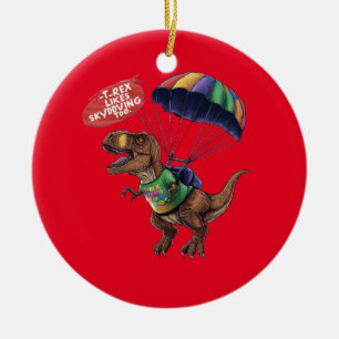 T-Rex Keramik Ornament