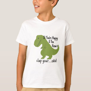 T-Rex Kids T - Shirt: Funny Dinosaurier Quote & Re T-Shirt