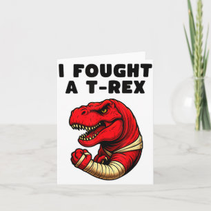 T-Rex Kinder Jungen Dinosaurier-Shirt für die Erho Karte