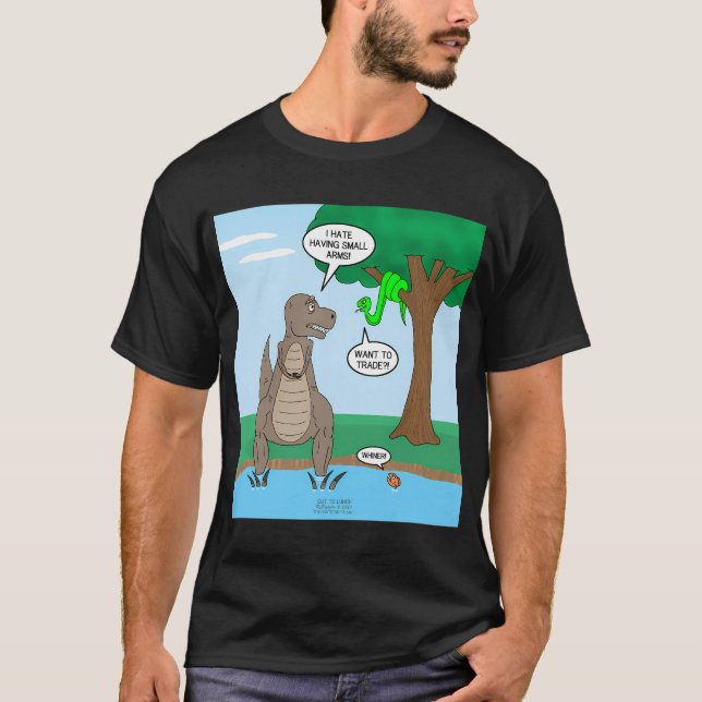 T-Rex Klagelied T-Shirt (Vorderseite)