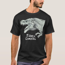 T Rex komplexes Tyrannosaurus-T-Shirt