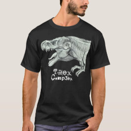 T Rex komplexes Tyrannosaurus-T-Shirt T-Shirt