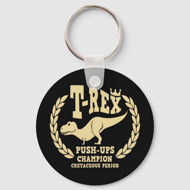 T-Rex-Lieben Schlüsselanhänger (Vorderseite)