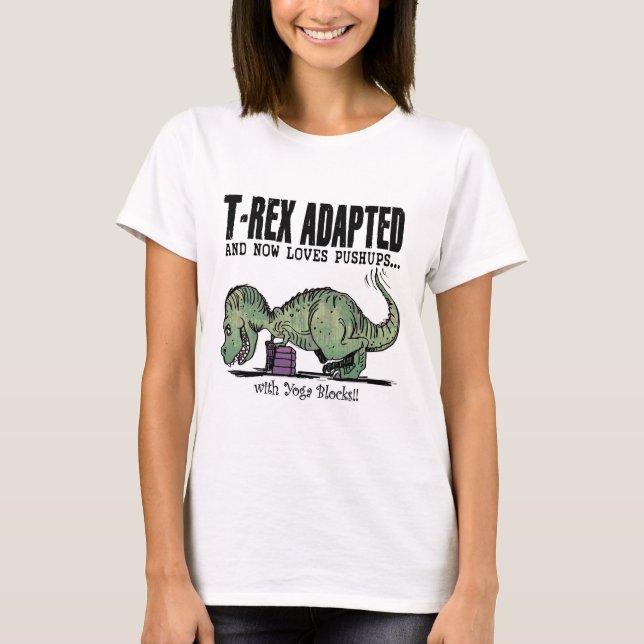 T-Rex LiebenPushups T-Shirt (Vorderseite)
