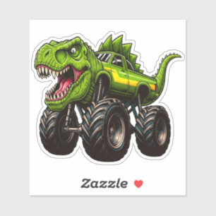 T-Rex-Monstertruck Aufkleber