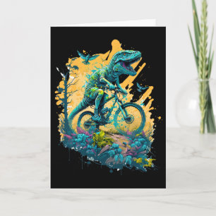 T-Rex-Mountainbike-Trail Radfahren Tyrannosa Karte