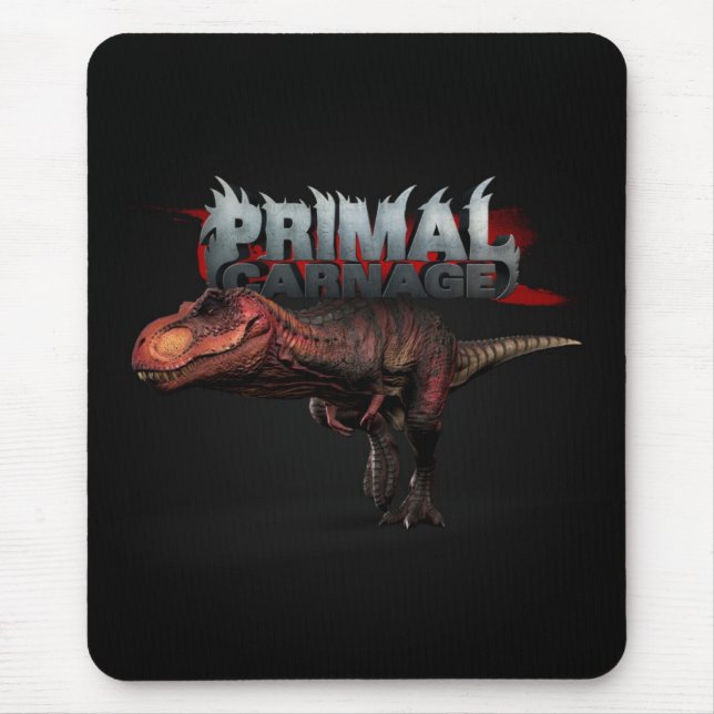 T-Rex Mousepad - ursprüngliches Massaker (Vorne)