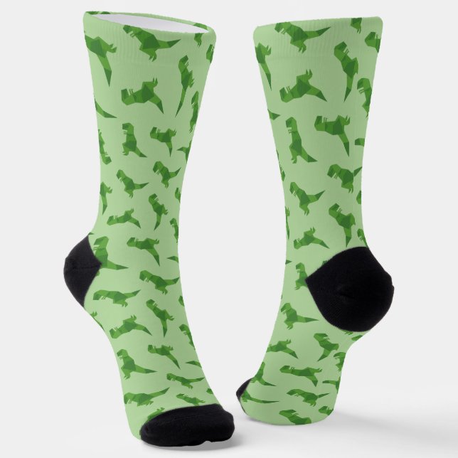  T-Rex Origami Socks Socken (Gewinkelt)