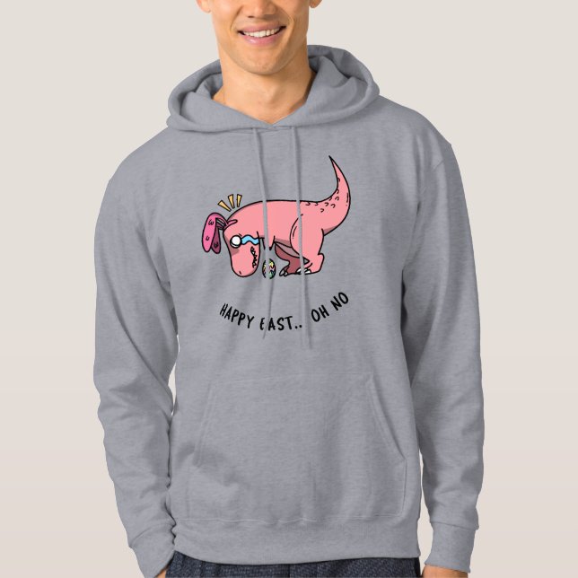 T-Rex Osterkampf Hoodie (Vorderseite)