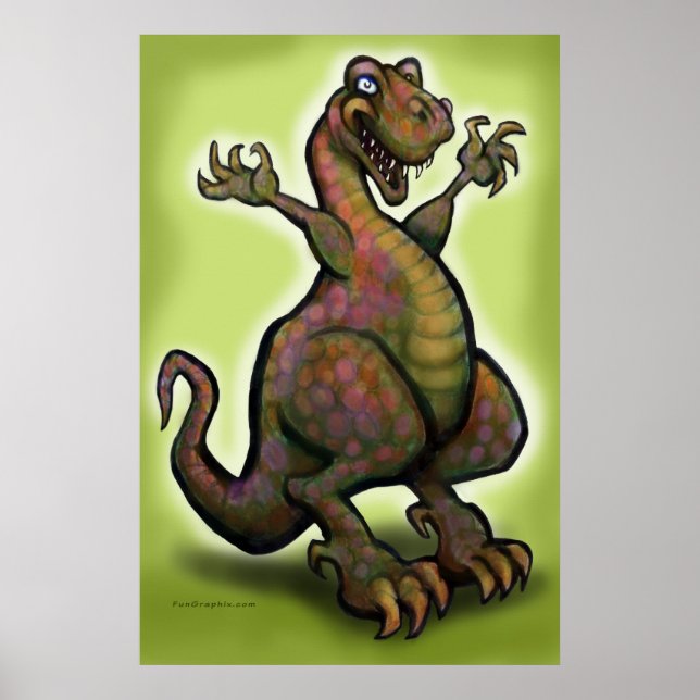 T-Rex Poster (Vorne)