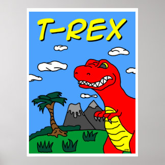 T-Rex Poster!! 24x32 Roar!! Poster