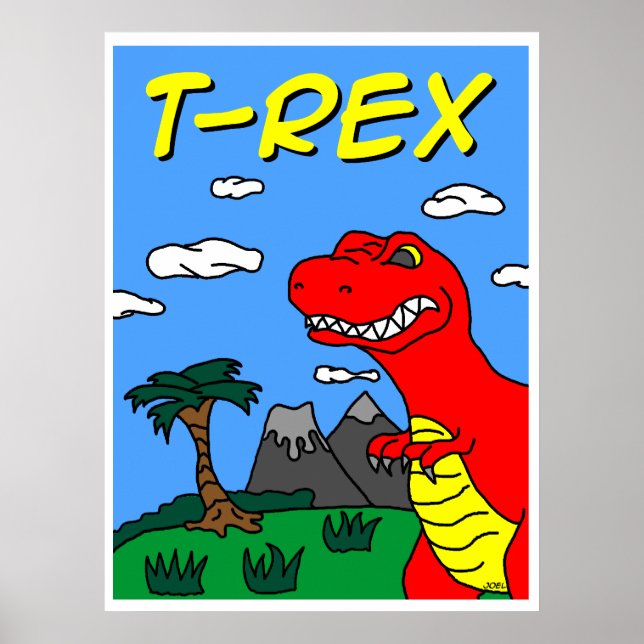 T-Rex Poster!! 24x32 Roar!! Poster (Vorne)