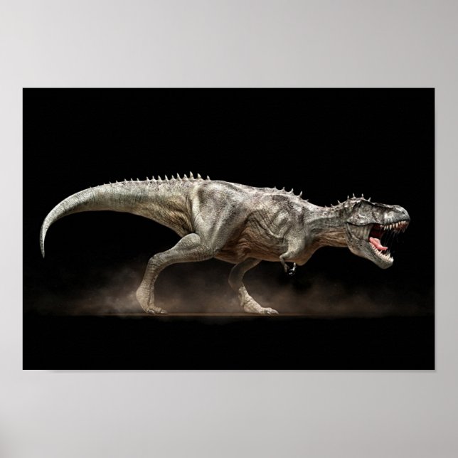 T-Rex-Poster Poster (Vorne)
