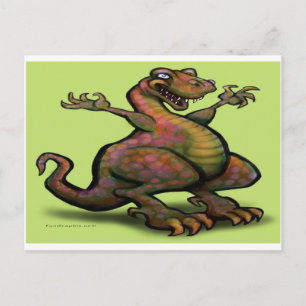 T-Rex Postkarte