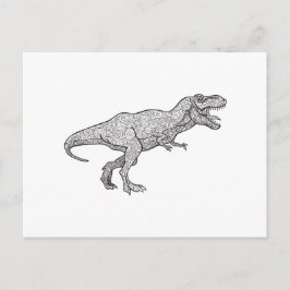 T-Rex Postkarte