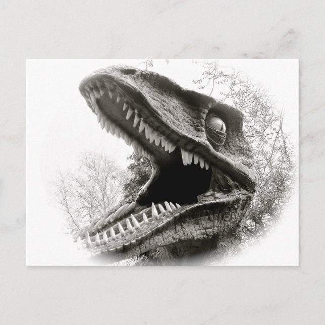 T-Rex-Postkarte Postkarte (Vorderseite)