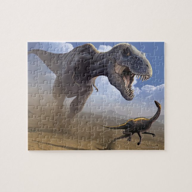 T Rex Puzzle (Horizontal)