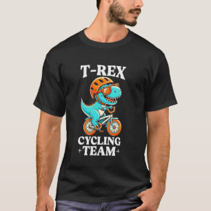 T-Rex-Radsportteam fährt Fahrrad T-Shirt