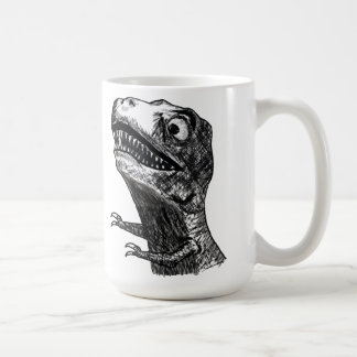 T-Rex Raserei Meme - Tasse