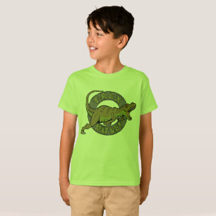 T-Rex regiert Boys T - Shirt