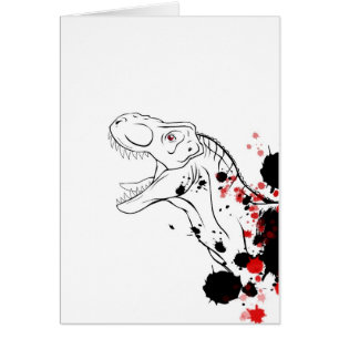 T-Rex (rot und schwarz)