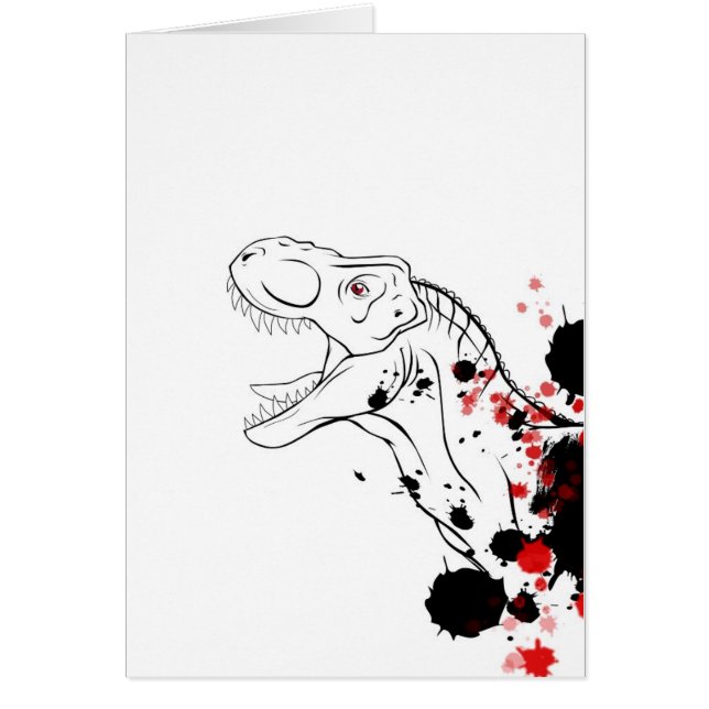 T-Rex (rot und schwarz) (Vorne)