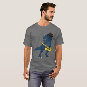 T-Rex Saxophon T-Shirt