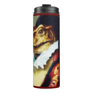 T Rex Shakespeare Thermosbecher