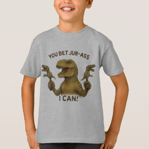 T-Rex Sie setzen Jur-Ass ich kann T-Shirt