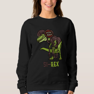 T Rex Siren Kopfkostüm für Kinder Jungen Dinosauri Sweatshirt