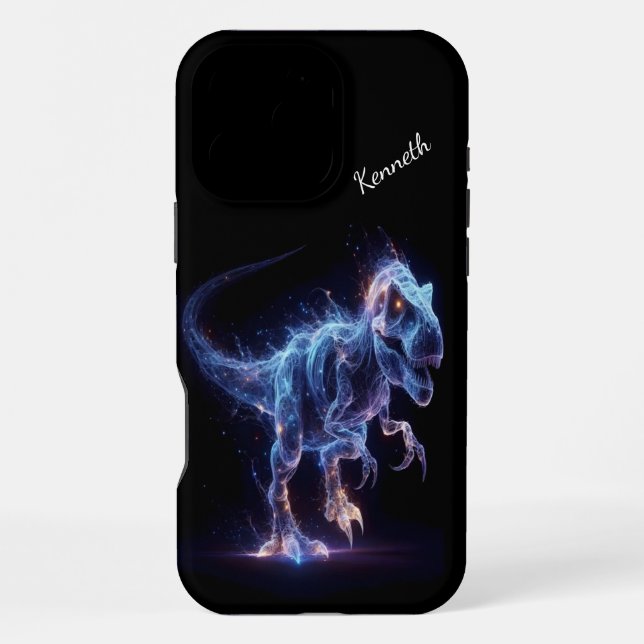 T-Rex Stardust iPhone Hülle (Rückseite)