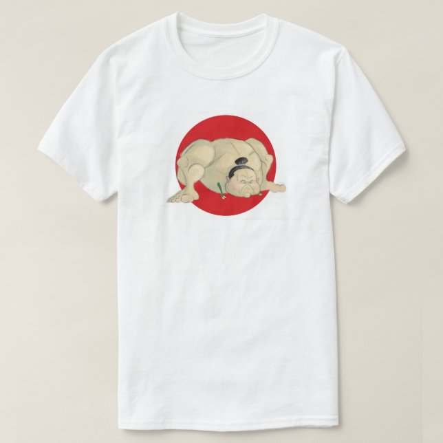 T-Rex Sumo-T - Shirt-Männer T-Shirt (Design vorne)