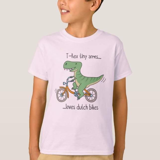 T-Rex tiny arms: dutch bikes T-Shirt (Vorderseite)