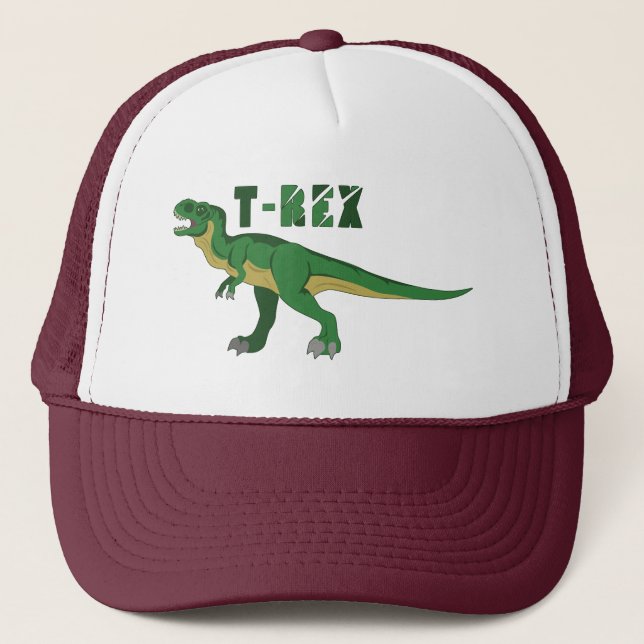 T-Rex Truckerkappe (Vorderseite)
