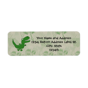 T-Rex Tyrannosaurus Rex Dinosaur Cartoon Kids Boys