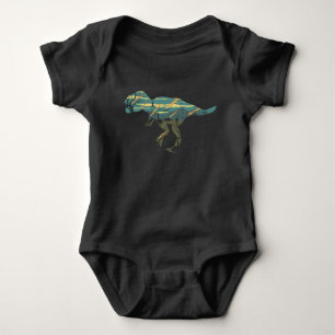 T Rex Tyrannosaurus Rex Dinosaur Meteorschauer Baby Strampler