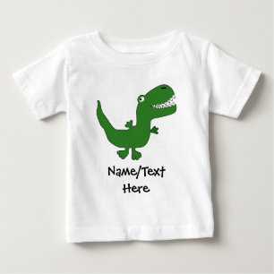 T-Rex Tyrannosaurus Rex Dinosaurier-Cartoon Baby T-shirt