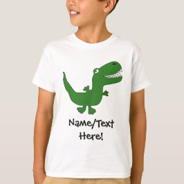 T-Rex Tyrannosaurus Rex Dinosaurier-Cartoon T-Shirt