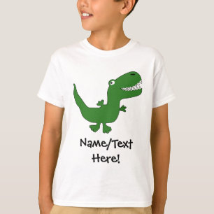 T-Rex Tyrannosaurus Rex Dinosaurier-Cartoon T-Shirt