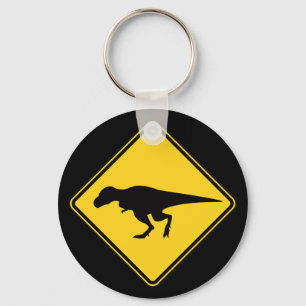 T-Rex Überfahrt Schlüsselanhänger