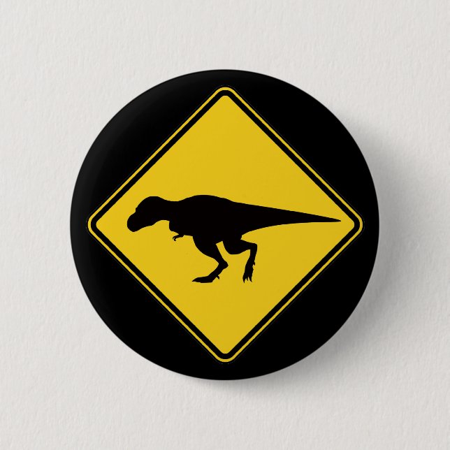 T-Rex Überfahrtknopf Button (Vorderseite)