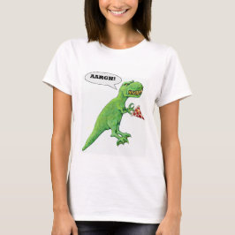 T-Rex und Pizza T-Shirt