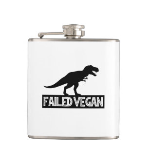 T-Rex Vegan Versagt Flachmann