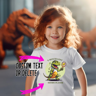 🎾 🦕 T-Rexcellence Tennis Player T-Shirt