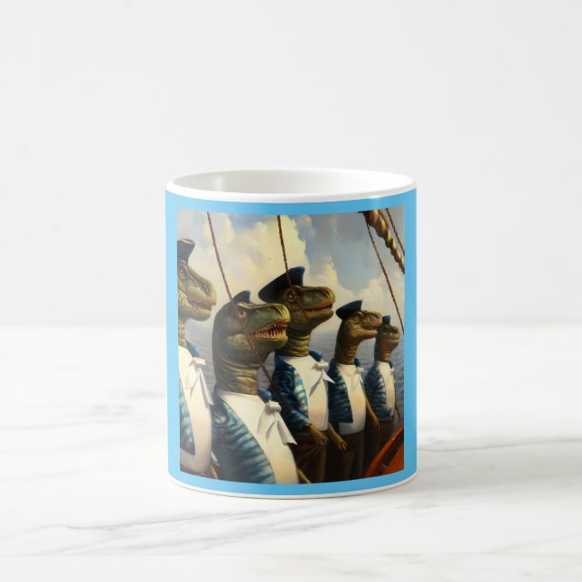 T Rexs Sailors Kaffeetasse (Mittel)